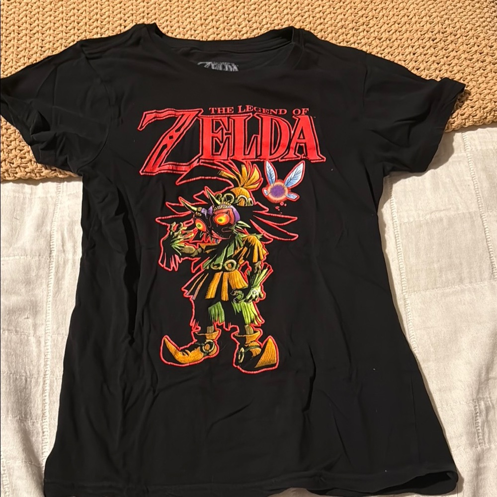 The Legend of Zelda Black Graphic T-Shirt